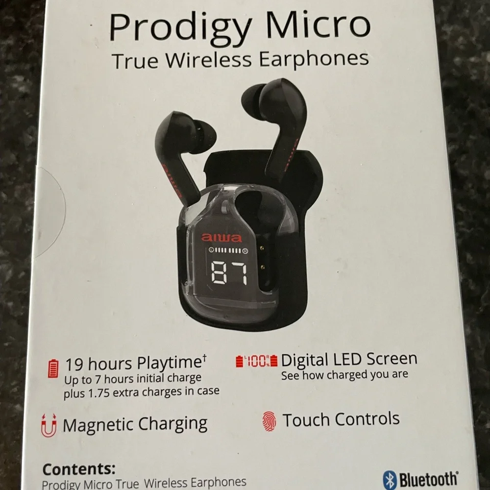 Prodigy Micro True Wireless Earphones - Black